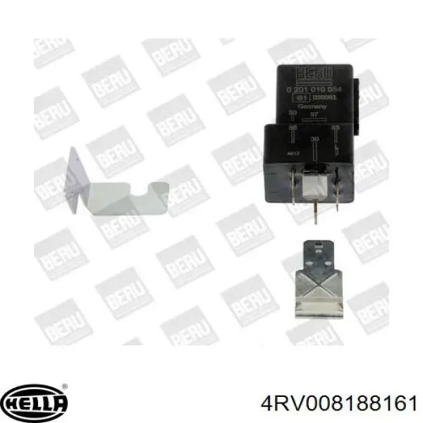 Relé de bujía de precalentamiento Opel Vectra 86, 87