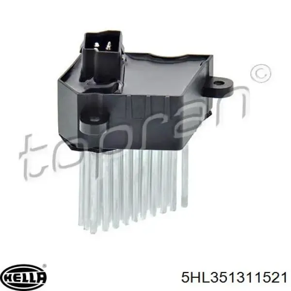 Resistencia de calefacción 5HL351311521 HELLA