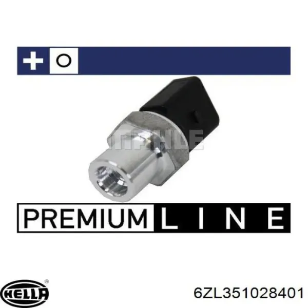 Sensor de presion de aire acondicionado 6ZL351028401 HELLA