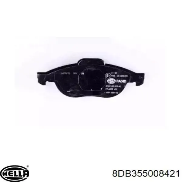 71713143 Fiat/Alfa/Lancia Pastillas delanteras