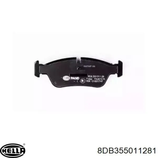 Pastillas de freno delanteras BMW 1 E81, E87