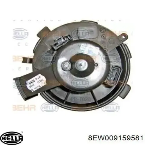 8EW009159581 HELLA Ventilador de habitáculo