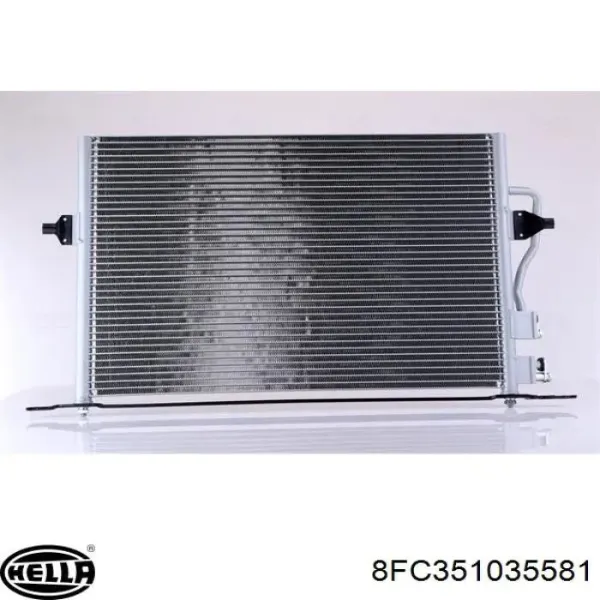 Condensador aire acondicionado XS7H19710BA Ford
