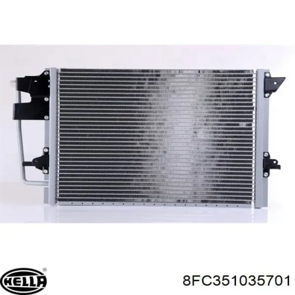 Condensador aire acondicionado 8FC351035701 HELLA