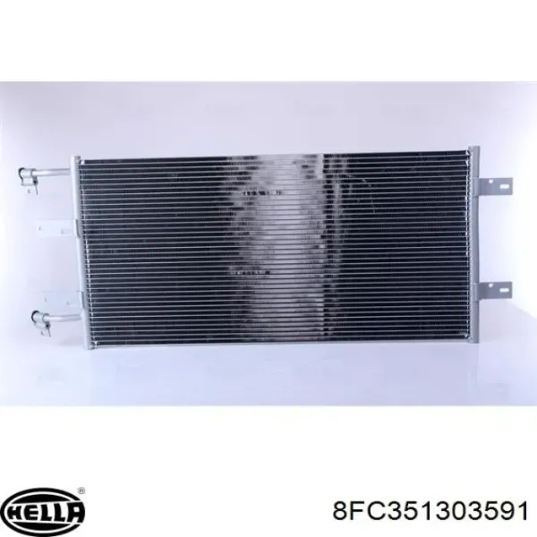 Condensador aire acondicionado 8200019382 Renault (RVI)