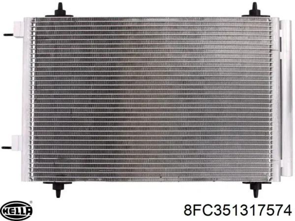 Condensador aire acondicionado 8FC351317574 HELLA