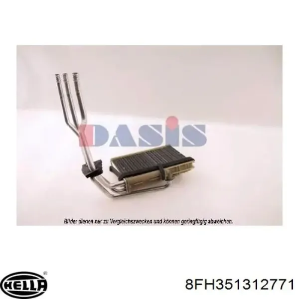Radiador calefacción AH137000P Mahle Original