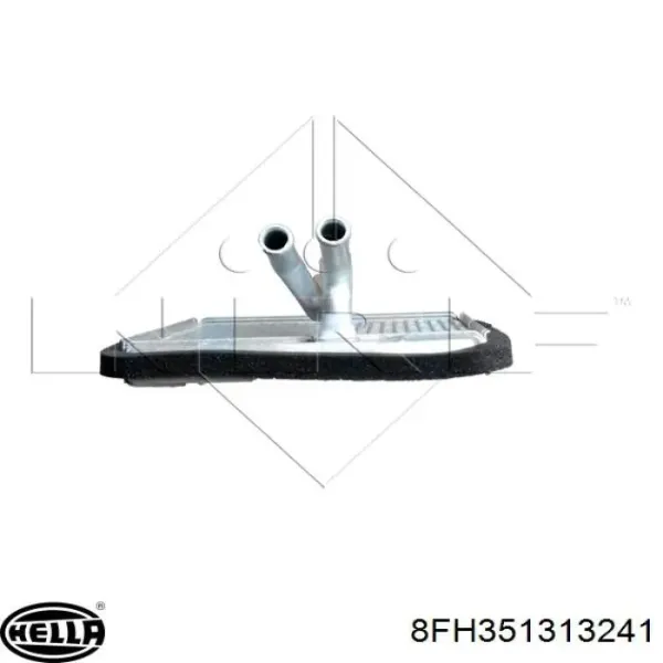 Radiador calefacción 8FH351313241 HELLA