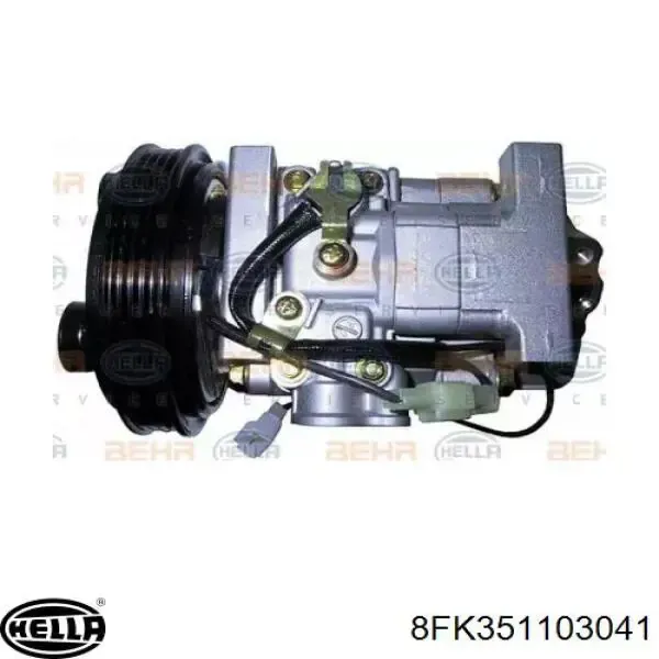 Compresor de aire acondicionado D20161450B Mazda