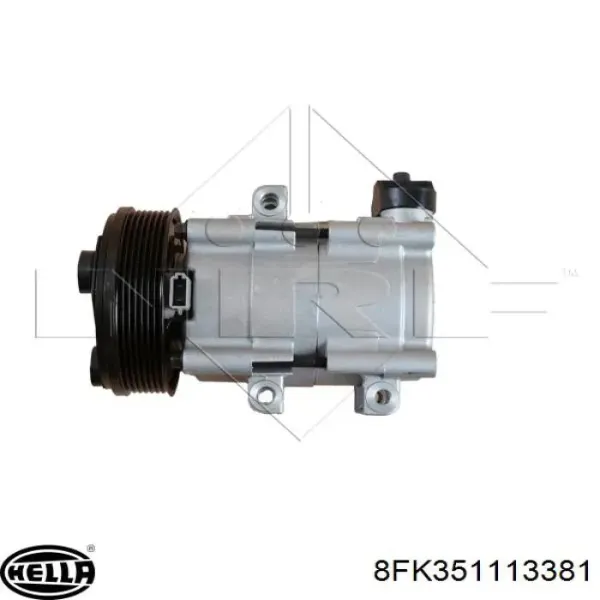 Compresor de aire acondicionado 89150 Nissens