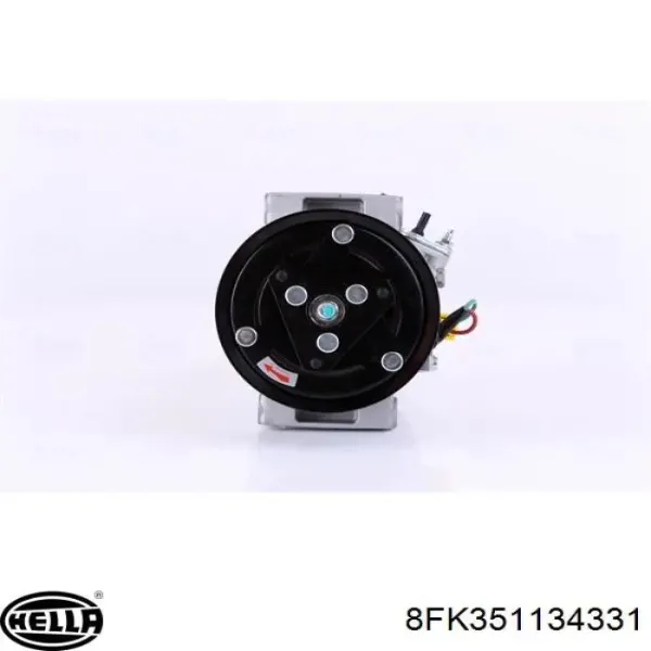 Compresor de aire acondicionado SD6V121438 MSG Rebuilding