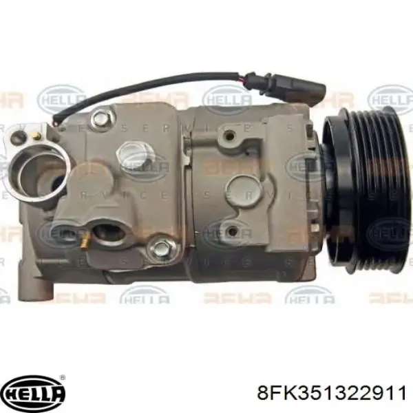 Compresor de aire acondicionado 8FK351322911 HELLA