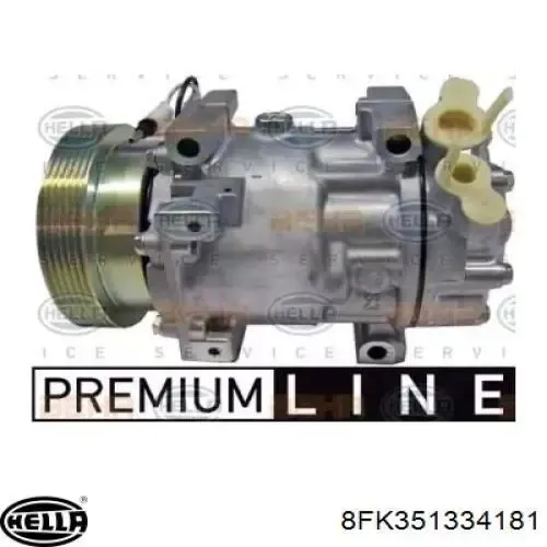 Compresor de aire acondicionado 32742G NRF