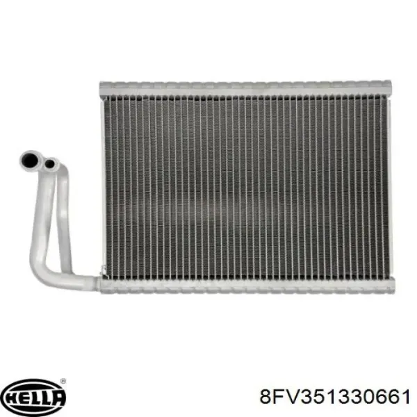 Evaporador de aire acondicionado 8FV351330661 HELLA