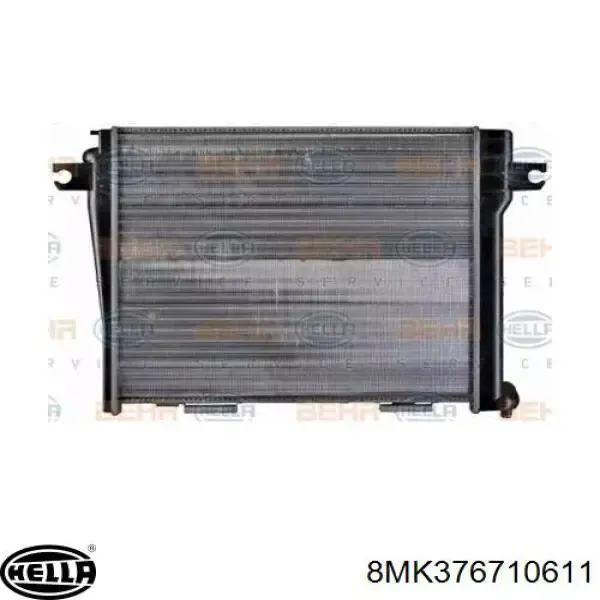 Radiador 8MK376710611 HELLA