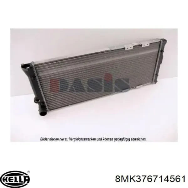 Radiador 8MK376714561 HELLA