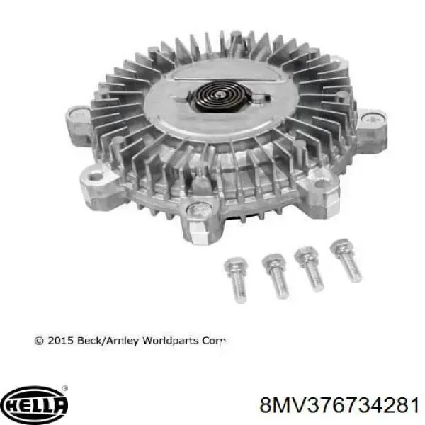 Embrague viscoso de ventilador 0K01115140 Hyundai/Kia