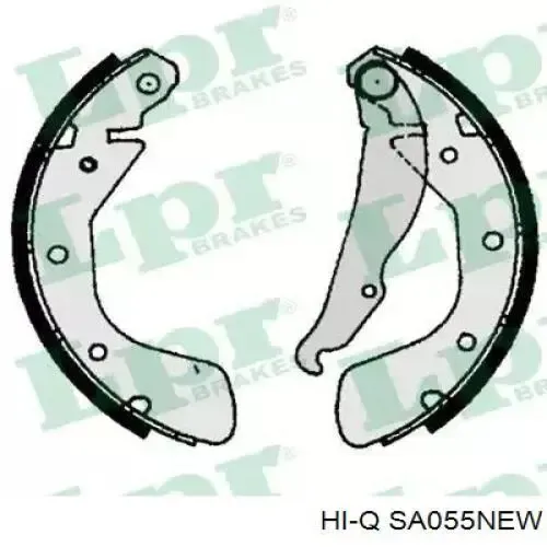 Zapatas de freno SA055NEW Hi-q