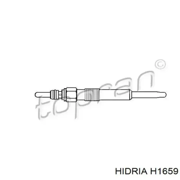 Bujía de incandescencia Volkswagen Polo 4 9N1