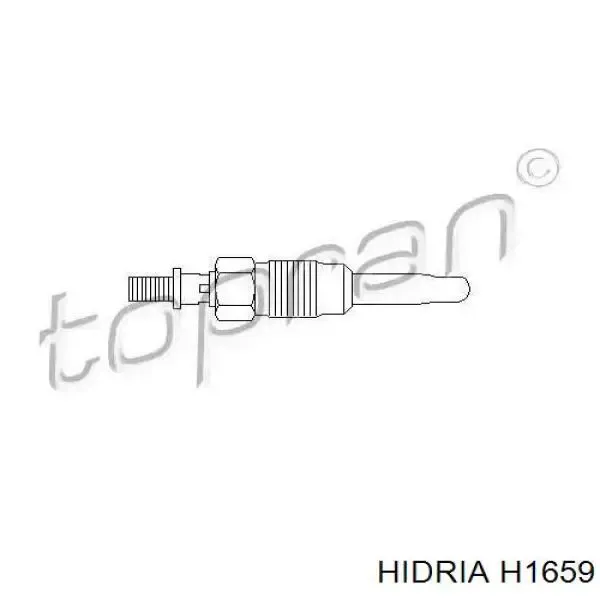 Bujía de incandescencia Volkswagen Polo 4 9N1