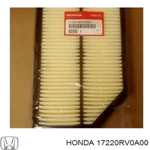 Filtro de aire 17220RV0A00 Honda