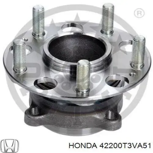 Cubo de rueda trasero 42200T2AA61 Honda