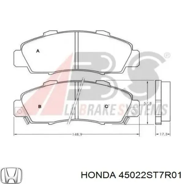 45022SN7E50 Honda