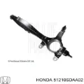 Mangueta delantera derecha Honda Accord CL, CM