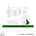 Mangueta delantera izquierda Honda Civic FD, FA