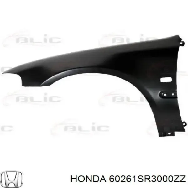 Aleta delantera izquierda 60261SR3000ZZ Honda