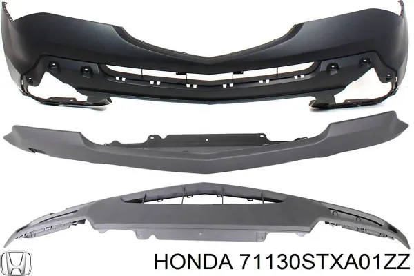 Refuerzo parachoque delantero Acura MDX II