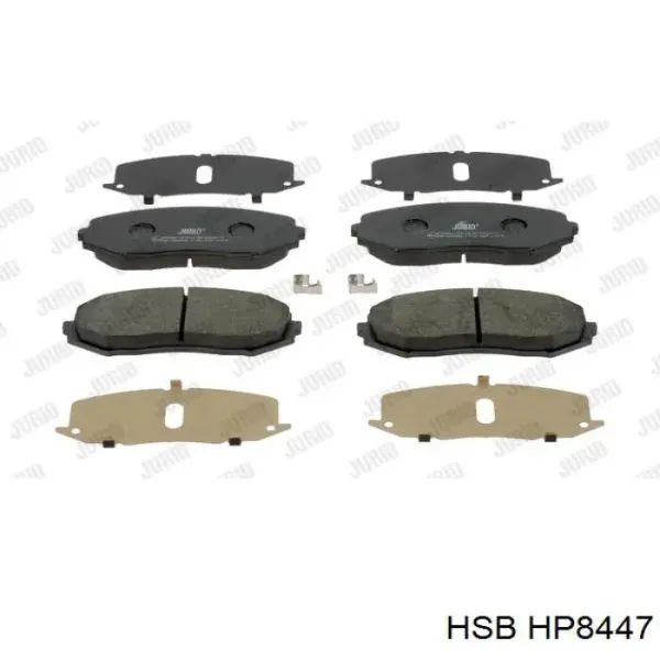 Pastillas de freno HP8447 HSB