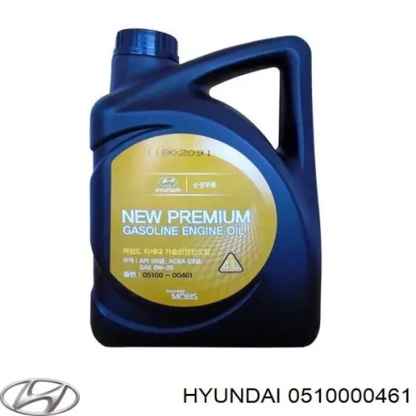 Aceite de motor 0510000461 Hyundai/Kia
