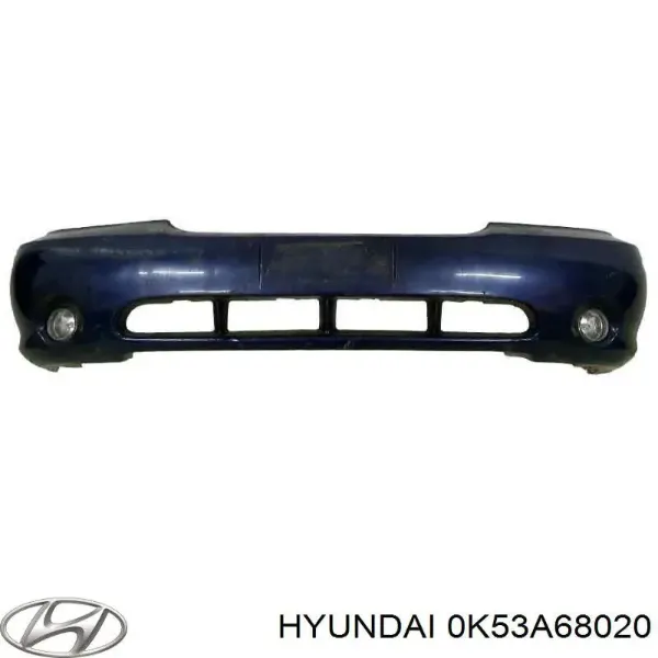Paragolpes 0K53A68020 Hyundai/Kia