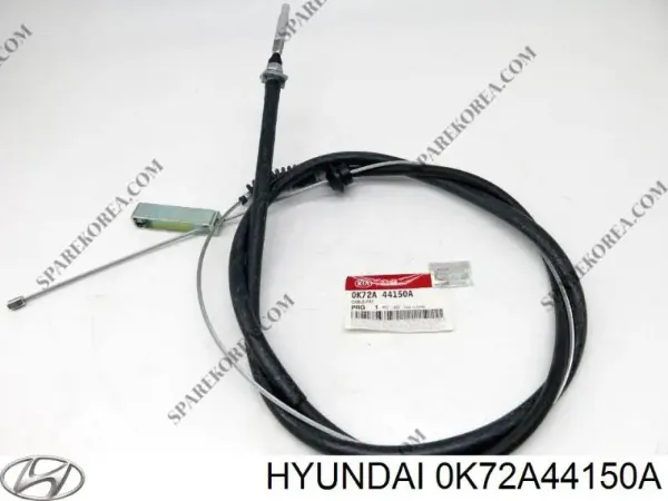 Cable de freno de estacionamiento delantero 0K72A44150A Hyundai/Kia