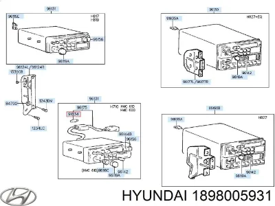 Fusible HYUNDAI 1898005931
