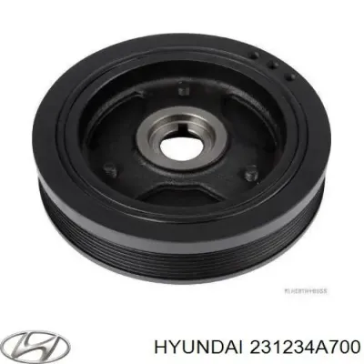 Polea, cigüeñal HYUNDAI 231234A700