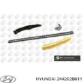 Guía del tensor de la cadena de distribución KIA Carens 