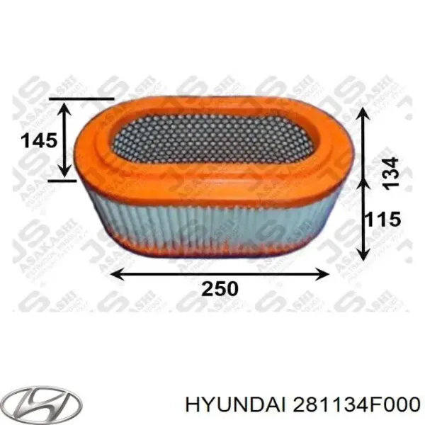 Filtro de aire 281134F000 Hyundai/Kia