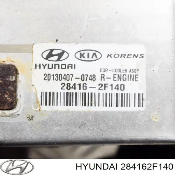 Enfriador EGR de recirculación de gases de escape Hyundai Ix35 LM
