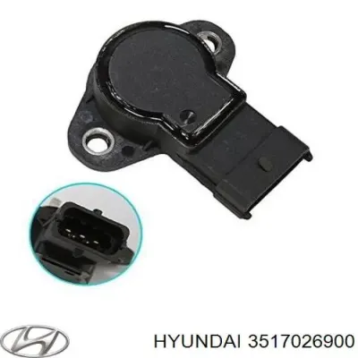 Sensor, posición mariposa HYUNDAI 3517026900