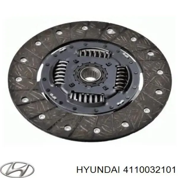 Disco de embrague 4110032101 Hyundai/Kia