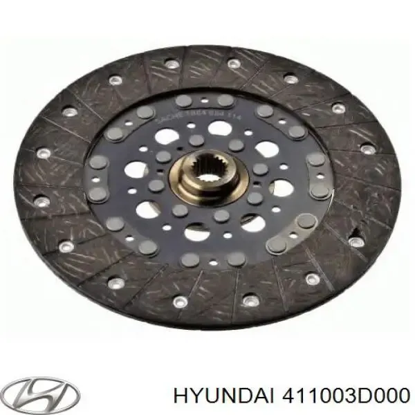 Disco de embrague 411003D000 Hyundai/Kia