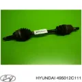 Semieje delantero izquierdo Hyundai Coupe GK