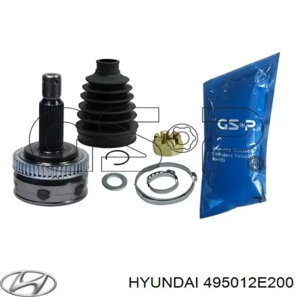 Junta homocinética exterior trasera 495012E200 Hyundai/Kia