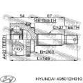 Semieje delantero izquierdo Hyundai Elantra HD
