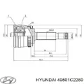 Semieje delantero derecho Hyundai Sonata LF