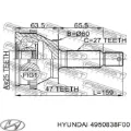 Junta homocinética exterior delantera derecha Hyundai Sonata EU4