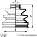 Fuelle de palier delantero exterior Hyundai H-1 STAREX A1