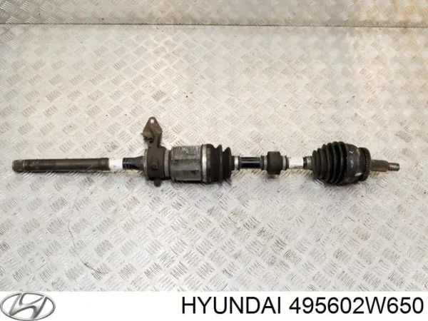 Eje intermedio de transmisión 495602W650 Hyundai/Kia